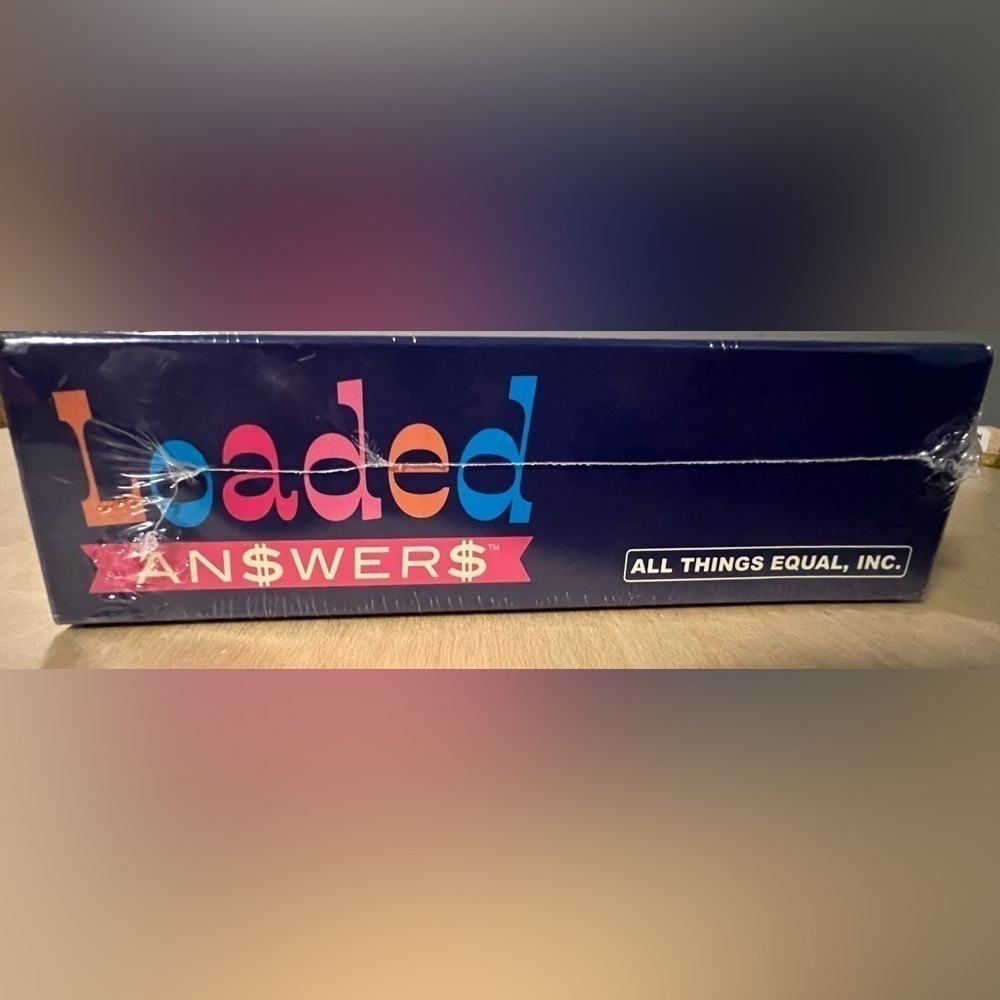 Loaded Answers Family fun party board game cards 4-6 players - Picture 2 of 3